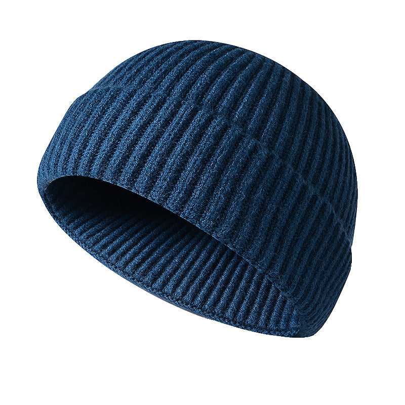 Hat Men And Women'S Fashion Warm Knit Wool Hat Hip Hop Cold Hat Doba